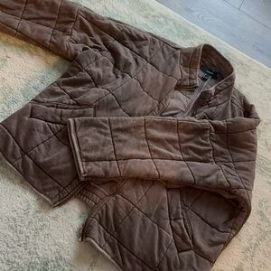 Forever 21 Brown Quilted Jacket